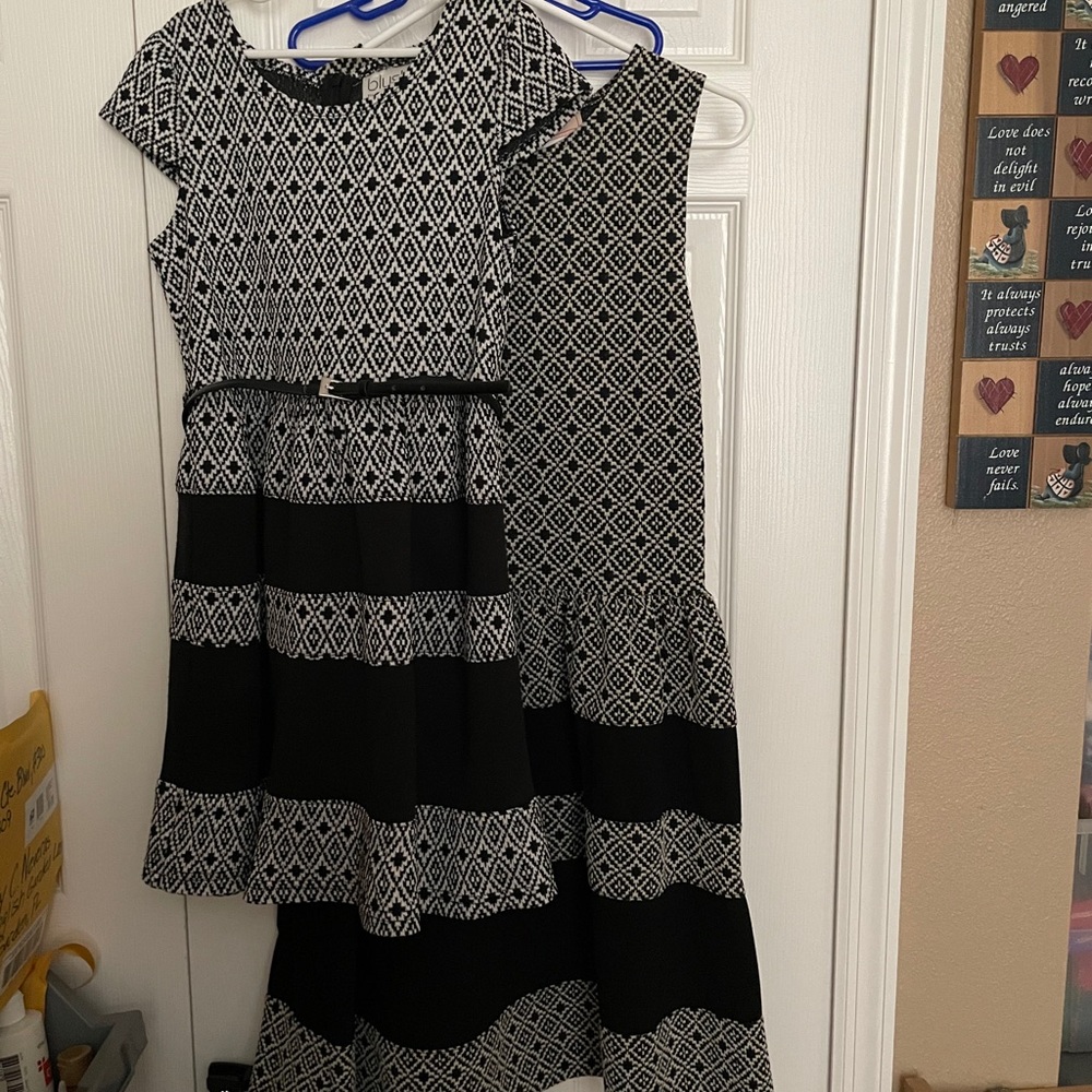 Mommy & me matching dresses (adult L, child 10)